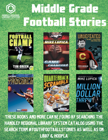 Middle Grade Book Spotlight Football Handley Regional